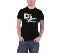 Classic Logo T Shirt Def Jam Recordings Black S