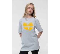 Classic Logo T Shirt Wu Tang Clan Grey 3-4 Years