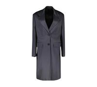 Classic Long Coat - female - Prada - Single-Breasted Coats - Gray - S - Coats S