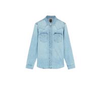Classic Long Sleeve Denim Shirt Lee Bleu 2XL