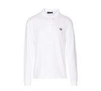 Classic Long Sleeve Polo Shirt - male - Fred Perry - Polo Shirts - White - S - Tops S