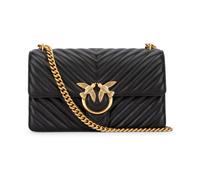 Classic Love Bag One Chevron, female, PINKO, Shoulder Bags, Black, ONE SIZE, Bags ONE SIZE