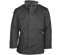 CLASSIC M65 MILITARY COMBAT FIELD JACKET ARMY CADET MENS WINTER COAT BLACK S-5XL