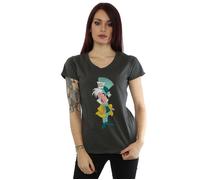 Classic Mad Hatter Cotton T-Shirt Disney Mid Grey S