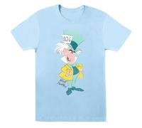 Classic Mad Hatter T-Shirt Disney Baby Blue L