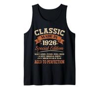 Classic Made 1926 Special Edition 100th Birthday Tee Tank Top