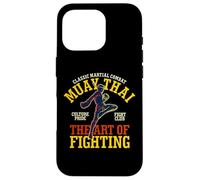 Classic Martial Combat Muay Thai The Art Of Fighting Case for iPhone 16 Pro