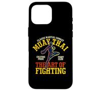 Classic Martial Combat Muay Thai The Art Of Fighting Case for iPhone 16 Pro Max