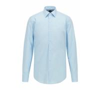 Classic Men's Business Shirt in Solid Color M