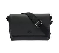Classic Mens Flap Bag in Black- male- Lacoste- Cross Body Bags- Black- ONE SIZE- Bags ONE SIZE