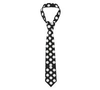 Classic Men'S Silk Tie Necktie Woven Jacquard Neck Ties Solid Satin Mens Ties Formal,Polka Dot