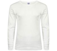 Classic Mens Thermal Long Sleeve T Shirt Vest Underwear 2XL Blue