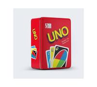 (Classic Metal Box) Flip No Uno Mercy Card Board Game Toy Family Party Prop Kids Iron Gifts Box