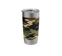 Classic Military Camouflage Pattern Design Stainless Steel Insulated Tumbler