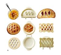 Classic Mini Hand Pie, Mini Pie Dough Press Tool, Party Potluck Hand Pie Perfect For Picnics, One Press Autumn Cottage Pie Set, Halloween Pocket Pie (A)