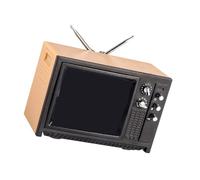 Classic Miniature TV Model Figurine 1/12 Dollhouse Decor Scene Display Accessories for Dollhouse Furniture Miniature Collector