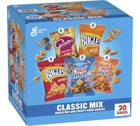Classic Mix Snack Variety Pack, Bugles Original & Nacho Cheese, Gardetto's Original Recipe, Chex Mix Traditional & Cheddar, 800 ml (20 Bags)