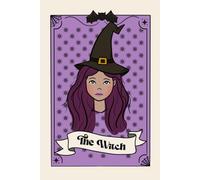 Classic Monster Notebook - Volume #2: The Witch: Witchy vintage tarot inspired notebook for journaling, notes, and magic, 6x9 inches, 200 pages