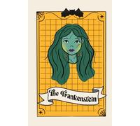 Classic Monster Notebook - Volume #3: The Frankenstein: Gothic horror tarot card style notebook with stitched monster design, 6x9 inches, 200 pages
