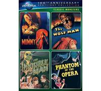 Classic Monsters Spotlight Collection (The Mummy (1932) / The Wolf Man / The Invisible Man / Phantom of the Opera