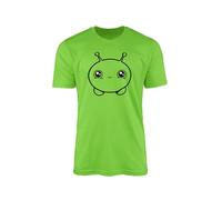 Classic Mooncake T-Shirt Top Tee - Black Green Final Space Universe Gary Alien Sidekick Lord Commander Funny Comedy Kids Adults Teen Gift Present
