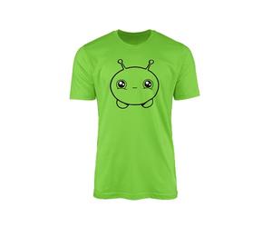Classic Mooncake T-Shirt Top Tee - Black Green Final Space Universe Gary Alien Sidekick Lord Commander Funny Comedy Kids Adults Teen Gift Present