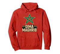 Classic MOROCCO Maghreb Cheer Country Flag Favorite Game Day Pullover Hoodie