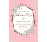Classic Mother's Day Card - 9 x 6 inches - Regal Publishing