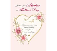Classic Mother's Day Card Mother - 9 x 6 inches - Regal Publishing,Pink