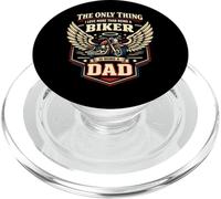 Classic Motorcycle Biker Dad Vintage Retro The Only Thing I PopSockets PopGrip for MagSafe