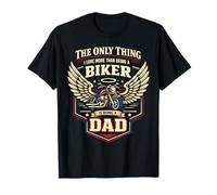 Classic Motorcycle Biker Dad Vintage Retro The Only Thing I T-Shirt