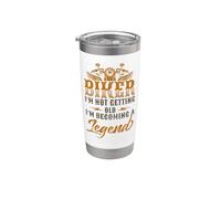 Classic Motorcycle Biker Retired Biker I'm Not Getting Old Stainless Steel Insulated Tumbler