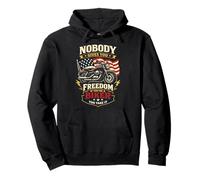 Classic Motorcycle Biker Vintage Retro Nobody Gives You Pullover Hoodie