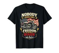 Classic Motorcycle Biker Vintage Retro Nobody Gives You T-Shirt