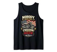 Classic Motorcycle Biker Vintage Retro Nobody Gives You Tank Top