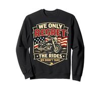 Classic Motorcycle Biker Vintage Retro We Only Regret The Sweatshirt