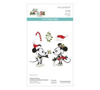 Classic Mouse Christmas Embellishments Etched Dies from The Say Cheese Classic Mouse Christmas Collection