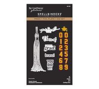 Classic Mouse Graduation Sentiments Press + Foil Plate & Die Set