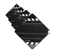 Classic Movie Clapboard Black Car Air Freshener Cards for Women Men 4 Pack Cute Car Accessories Long Lasting Scent Car Diffuser Hanging Auto Aromatherapy Tablets Car Fresheners Gifts