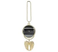 Classic Movie Clapboard Black Car Pendant, Rear View Mirror Hanging Ornament, Auto Decor for Rearview Mirror, Keychain Golden-Style