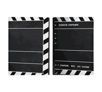 Classic Movie Clapboard Black Passport Protector Slim Passport Holder for Travel Essentials Compact Passport Sleeve Lightweight Wallet for Travel, style, 20.3x13.8cm