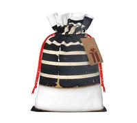 Classic Movie Clapboard Black Print Reusable Gift Bags,Drawstring Gift Bags For Jewelry And Gifts,For Festive Occasions