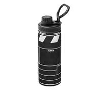 Classic Movie Clapboard Black Printing Print 18oz Sports Insulated Kettle Versatile Travel Bottle for Basketball Outdoor