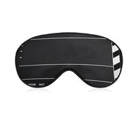 Classic Movie Clapboard Black Sleep Mask Light Blocking Eye Cover Polyester Eye Mask with Elastic Strap Blindfold for Side Sleeper Sleeping Masks Face Hugging for Women Men Travel
