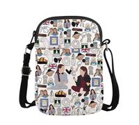 Classic Movie Inspired Camp Gift 90s Movie Summer Camp TV Show Gift Crossbody Bag, Parent Camp Cb, 0