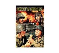 Classic Movie Kelly's Heroes Canvas Poster Bedroom Decor Sports Landscape Office Room Decor Gift Unframe: 12x18inch(30x45cm)