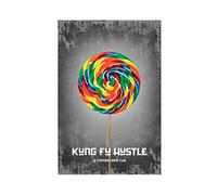 Classic Movie Kung Fu Hustle Canvas Poster Wall Art Decor Print Picture Paintings for Living Room Bedroom Decoration Unframe: 20x30inch(50x75cm)