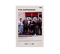 Classic Movie Minimalist Poster The Sopranos Music Posters for Room Aesthetic Canvas Wall Art Bedroom Decor20x30inch(50x75cm)