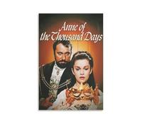 Classic Movie Poster Anne of The Thousand Days Canvas Art Poster And Wall Art Picture Print Modern Family Decor Posters 20x30inch(50x75cm)