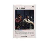 Classic Movie Poster Fight Club Minimalist Music Posters for Room Aesthetic Canvas Wall Art Bedroom Decor08x12inch(20x30cm)